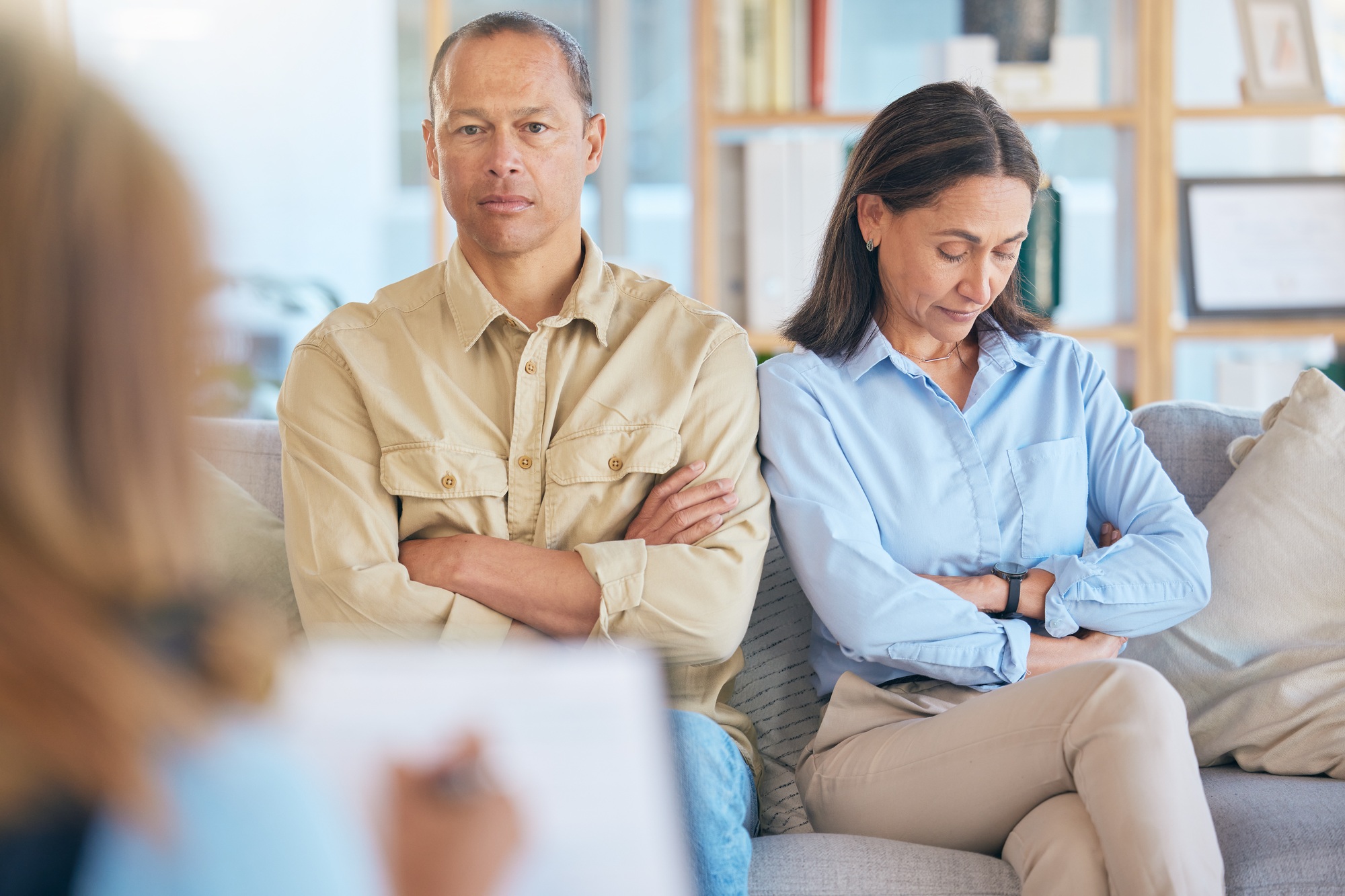 Divorce, therapy and couple consulting therapist for failed marriage. Counseling, consultation and